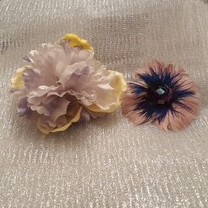 Bundle of two brooches Loft Jcrew